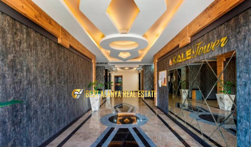 KALE TOWER SİTESİ SATILIK FULL EŞYALI 3+1 DAİREMAHMUTLAR ALANYA ANTALYA TÜRKİYE