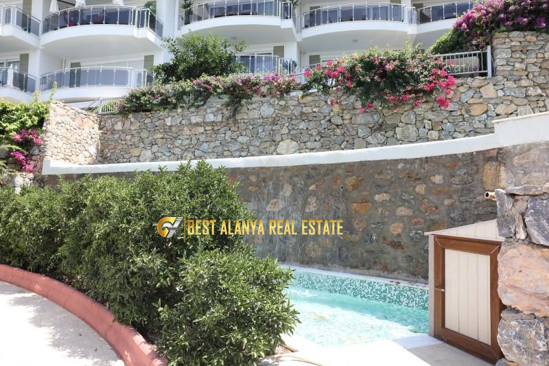 KONAKLI FULL DENİZ MANZARALI SATILIK FULL EŞYALI 3+1 DUBLEKS DAİRE ALANYA ANTALYA TÜRKİYE