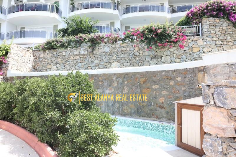KONAKLI FULL DENİZ MANZARALI SATILIK FULL EŞYALI 3+1 DUBLEKS DAİRE ALANYA ANTALYA TÜRKİYE