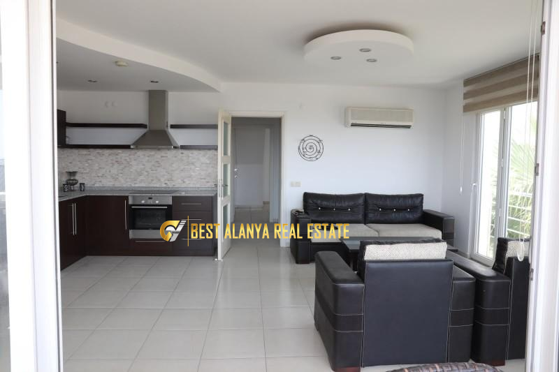 KONAKLI FULL DENİZ MANZARALI SATILIK FULL EŞYALI 3+1 DUBLEKS DAİRE ALANYA ANTALYA TÜRKİYE