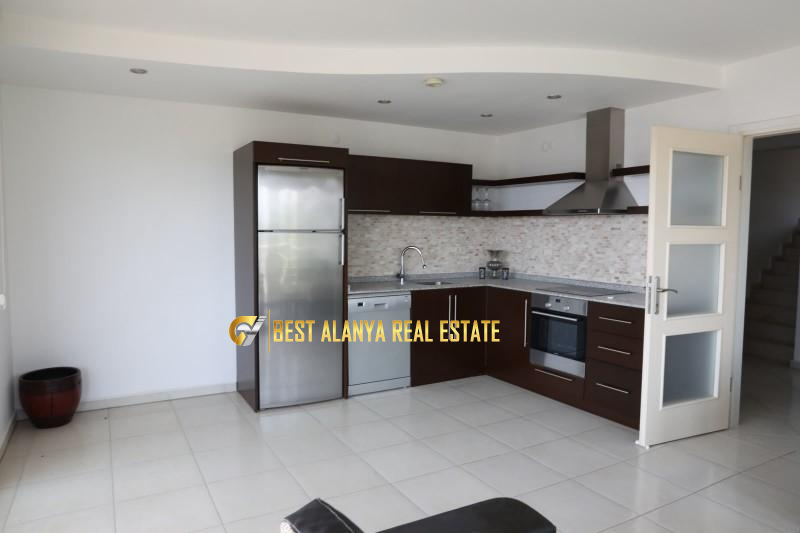 KONAKLI FULL DENİZ MANZARALI SATILIK FULL EŞYALI 3+1 DUBLEKS DAİRE ALANYA ANTALYA TÜRKİYE