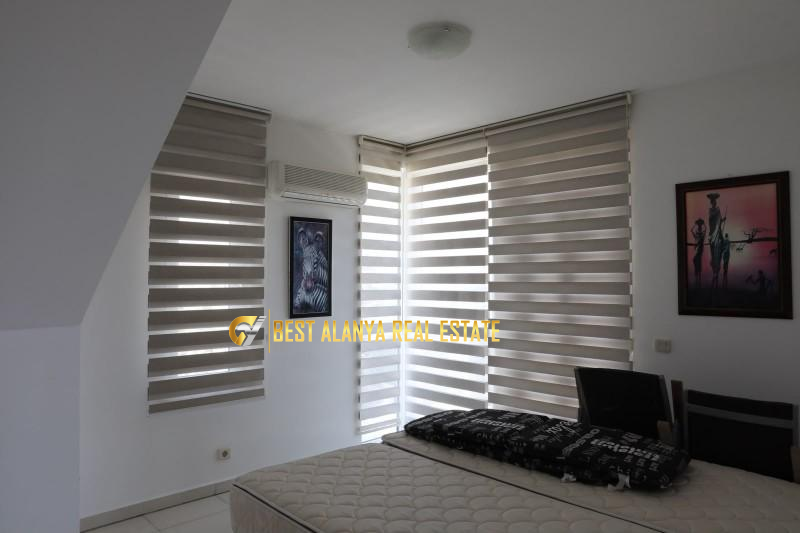 KONAKLI FULL DENİZ MANZARALI SATILIK FULL EŞYALI 3+1 DUBLEKS DAİRE ALANYA ANTALYA TÜRKİYE