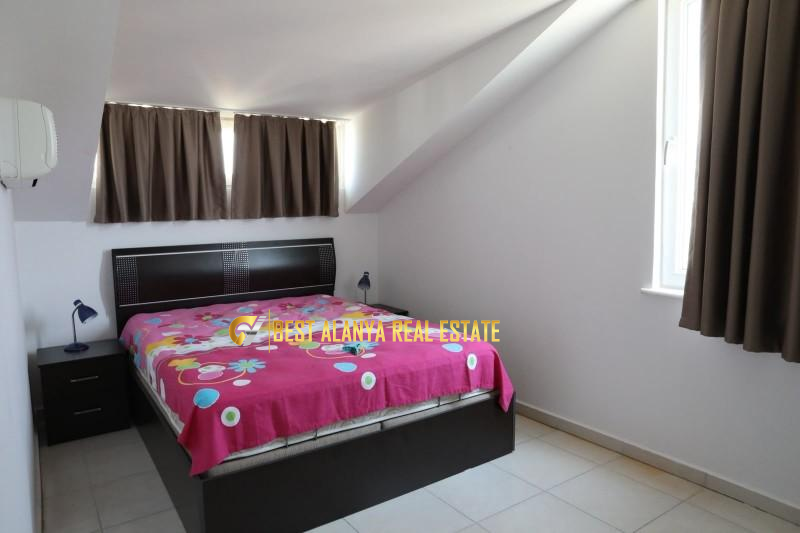 KONAKLI FULL DENİZ MANZARALI SATILIK FULL EŞYALI 3+1 DUBLEKS DAİRE ALANYA ANTALYA TÜRKİYE
