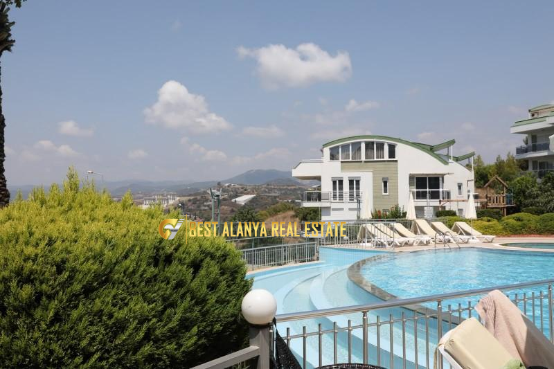 KONAKLI FULL DENİZ MANZARALI SATILIK FULL EŞYALI 3+1 DUBLEKS DAİRE ALANYA ANTALYA TÜRKİYE