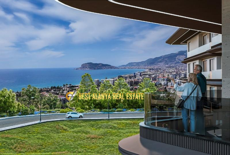THE KAVIA KESTEL ALANYA SATILIK LÜKS KONUT PROJESİ