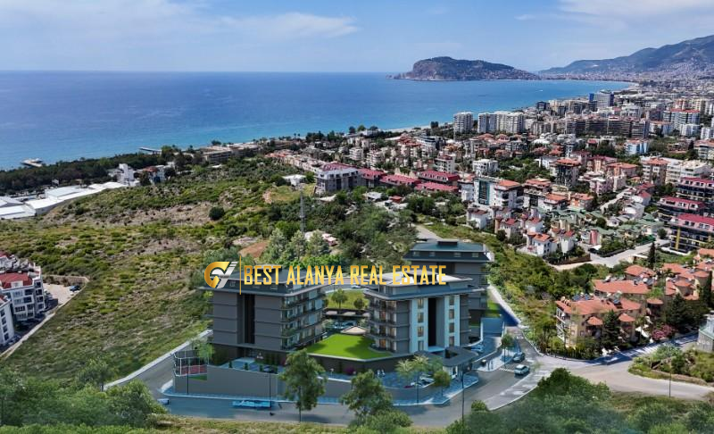 THE KAVIA KESTEL ALANYA SATILIK LÜKS KONUT PROJESİ