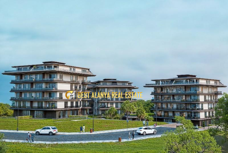 THE KAVIA KESTEL ALANYA SATILIK LÜKS KONUT PROJESİ