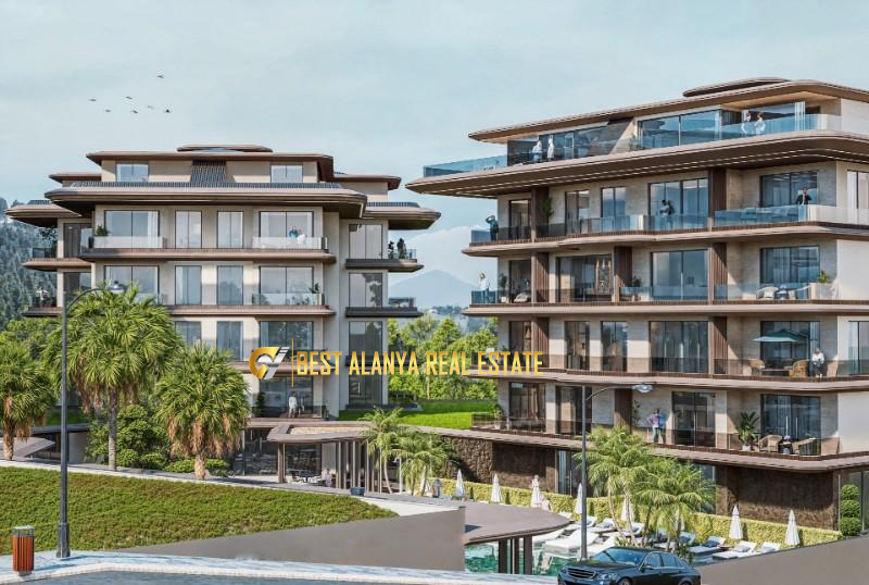 THE KAVIA KESTEL ALANYA SATILIK LÜKS KONUT PROJESİ