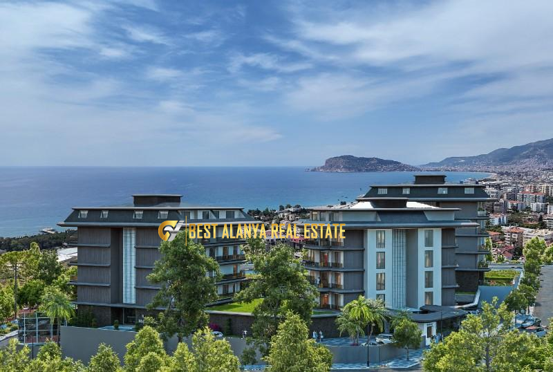 THE KAVIA KESTEL ALANYA SATILIK LÜKS KONUT PROJESİ