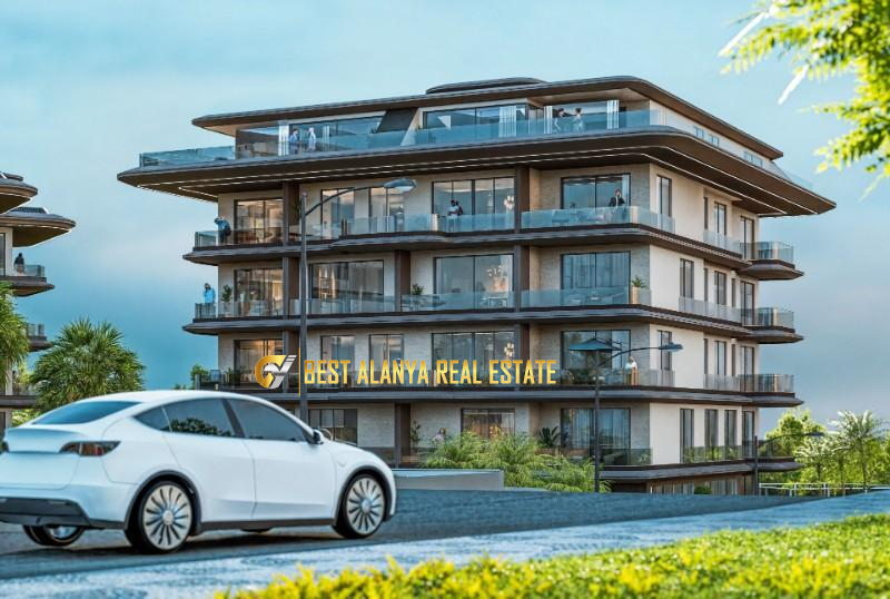 THE KAVIA KESTEL ALANYA SATILIK LÜKS KONUT PROJESİ