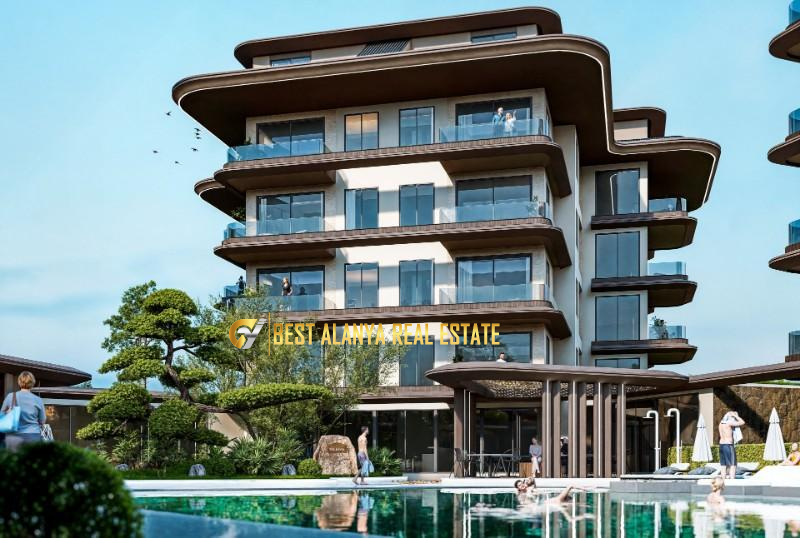 THE KAVIA KESTEL ALANYA SATILIK LÜKS KONUT PROJESİ