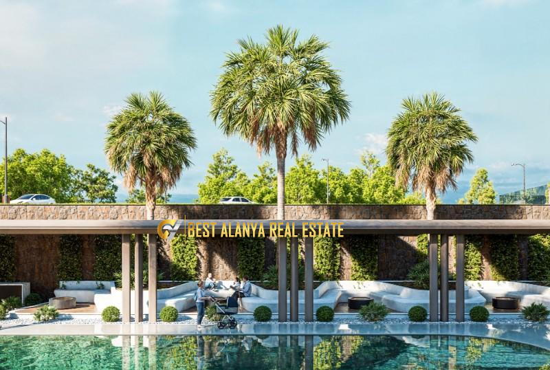 THE KAVIA KESTEL ALANYA SATILIK LÜKS KONUT PROJESİ