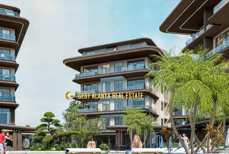 THE KAVIA KESTEL ALANYA SATILIK LÜKS KONUT PROJESİ