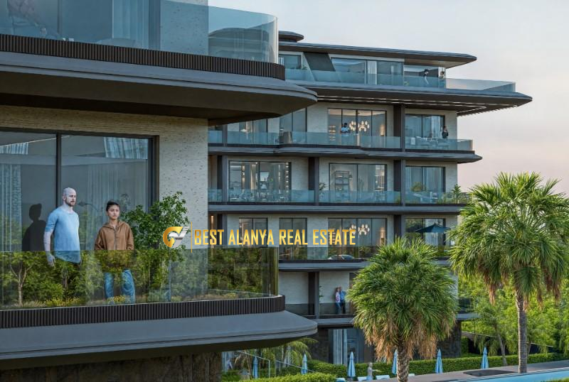 THE KAVIA KESTEL ALANYA SATILIK LÜKS KONUT PROJESİ