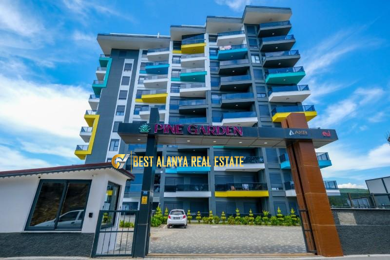 PİNE GARDEN AVSALLAR ALANYA SATILIK LÜKS KONUT PROJESİ