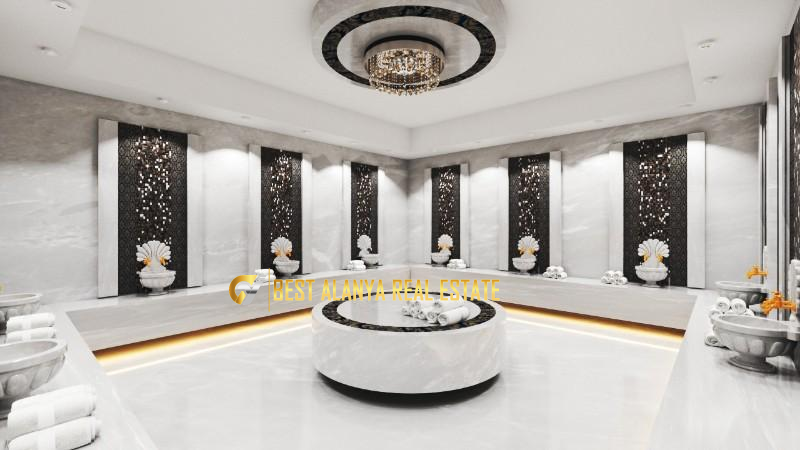 PİNE GARDEN AVSALLAR ALANYA SATILIK LÜKS KONUT PROJESİ
