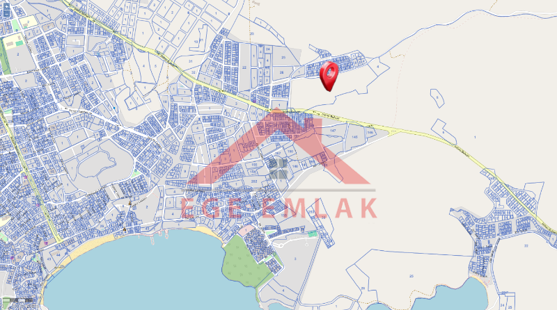 Didim Cumhuriyet–Altınkum Sınırında İnönü Bulvarı Cepheli 250 m² Satılık Tarla Hissesi