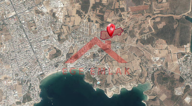 Didim Cumhuriyet–Altınkum Sınırında İnönü Bulvarı Cepheli 250 m² Satılık Tarla Hissesi