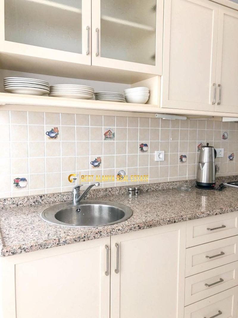 KLEOPATRA DAMLATAŞ SATILIK FULL EŞYALI 3+1 DAİRE ALANYA ANTALYA TÜRKİYE