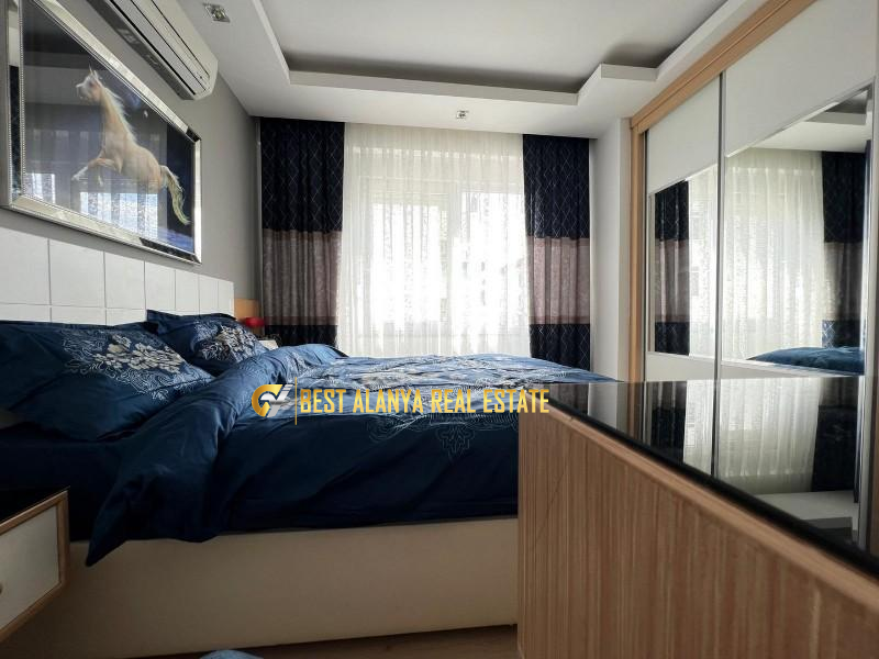 PANORAMA RESIDENCE KESTEL ALANYA SATILIK DENİZ VE KALE MANZARALI 1+1 DAİRE