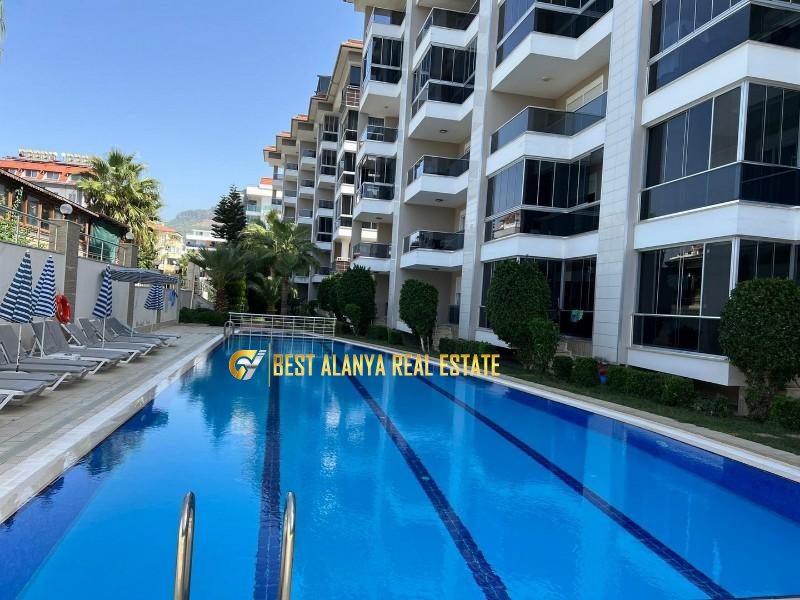 PANORAMA RESIDENCE KESTEL ALANYA SATILIK DENİZ VE KALE MANZARALI 1+1 DAİRE