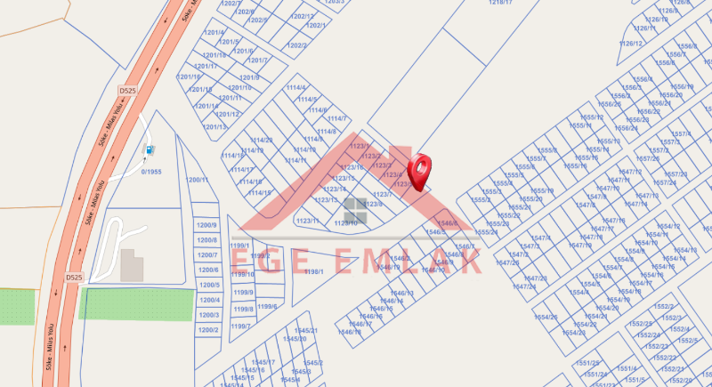 Bozseki’de 314 m² Köşe Konumlu 2 Kat Villa İmarlı Satılık Arsa