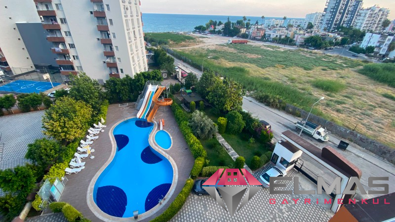 Elmas'tan Deniz Mahallesi’nde Deniz Manzaralı, Havuzlu 3+1