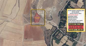 * AFYON ÜÇOK EMLAKTAN YATIRIM FIRSATI SANDIKLI BAŞAĞAÇ KÖYÜ 2750M² SATILIK TARLA *