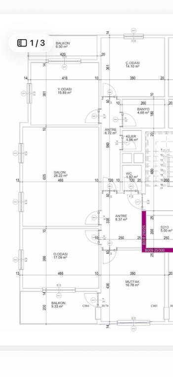 GÜVENAY - ÇORUM ÇEPNİ MAH. FEN LİSESİ CİVARI 3+1 PROJEDEN SATILIK DAİRELER