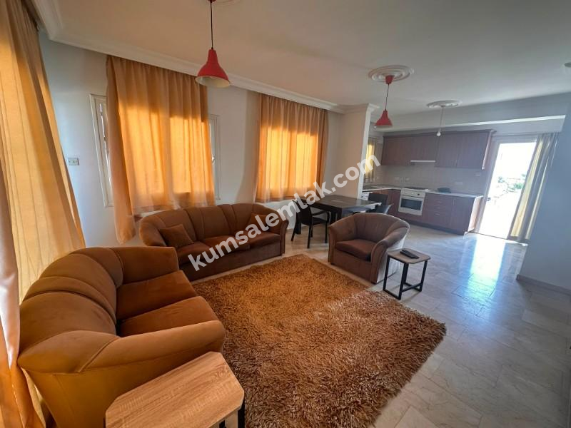 Göçmenköyde Ana Cade Üzerinde 2+1 Eşyalı Kiralık Penthouse Daire
