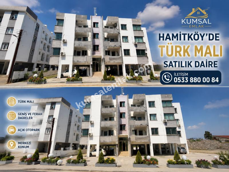 HAMİTKÖYDE TÜRK MALI SATILIK DAİRE
