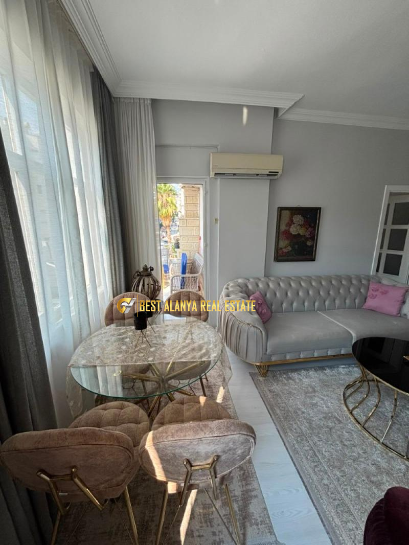 Mahmutlar Merkezde 2+1 Ayrı Mutfaklı Yeni Eşyalı Satılık Daire