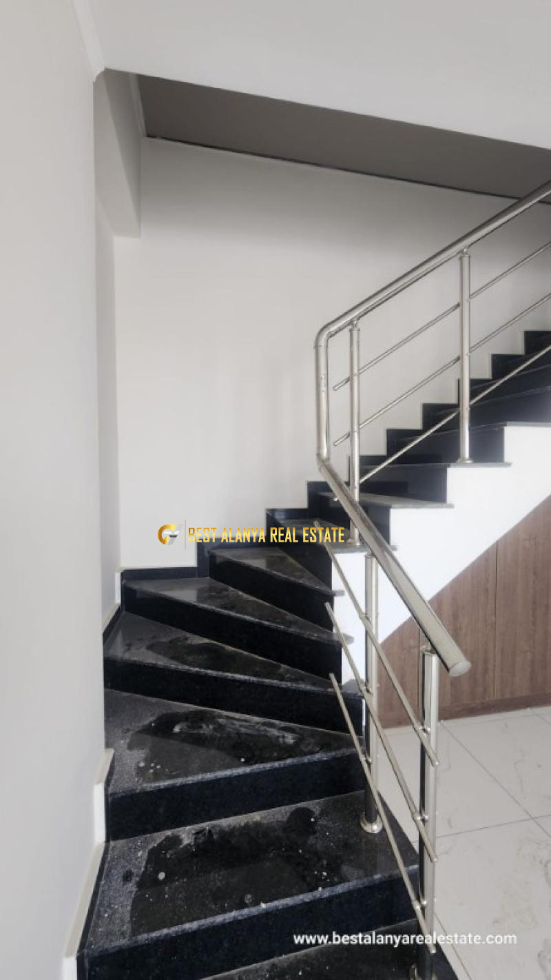 TRAVOK TOWER RESIDENCE SATILIK BOŞ 3+1 DUBLEKS DAİRE MAHMUTLAR ALANYA ANTALYA TÜRKİYE
