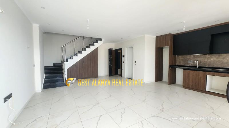 TRAVOK TOWER RESIDENCE SATILIK BOŞ 3+1 DUBLEKS DAİRE MAHMUTLAR ALANYA ANTALYA TÜRKİYE