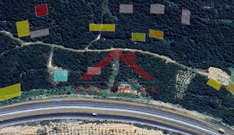 Didim Bozseki’de Bodrum Yoluna 120m - Toplam 604 m² - 2 Parsel Villa İmarlı Müstakil Arsalar