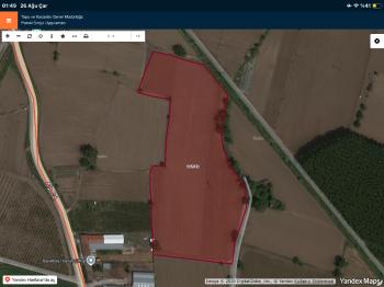 DijitalEmlak tan Mustafakemalpaşa Fevzidede de Ruhsat ve Projesi Hazır Çiftlik İmarlı Satılık 25 Dönüm Arazi.