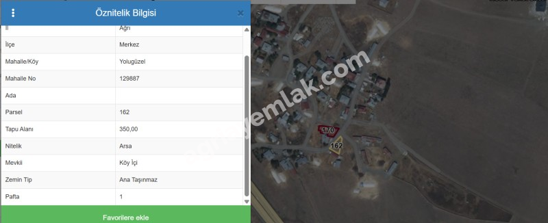 YOLUGÜZEL’DE ÜNİVERSİTE VE HASTANEYE YAKIN SATILIK 2 ADET PARSEL (TEK TEK VEYA BİRLİKTE ALINABİLİR ARSA)