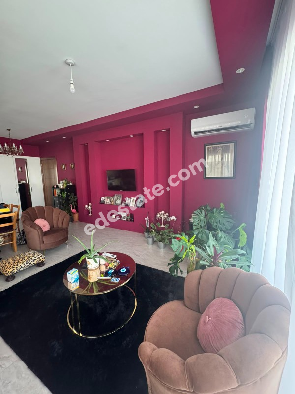 Lefkoşa Küçük Kaymaklı'da TÜRK MALI SATILIK 3+1  DAİRE