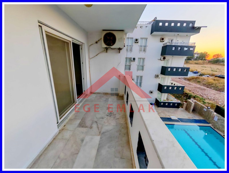 Didim Hisar Mahallesi Viva Mar Sitesi’nde Havuzlu Asansörlü Kiralık 2+1 Daire