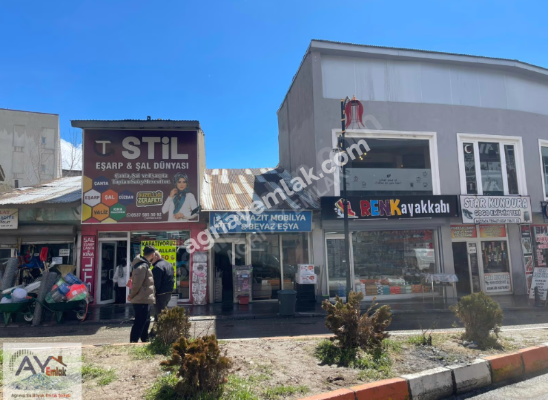 Ağrı'da Satılık Dükkan: 33.21m², İşlek Cadde Üzeri