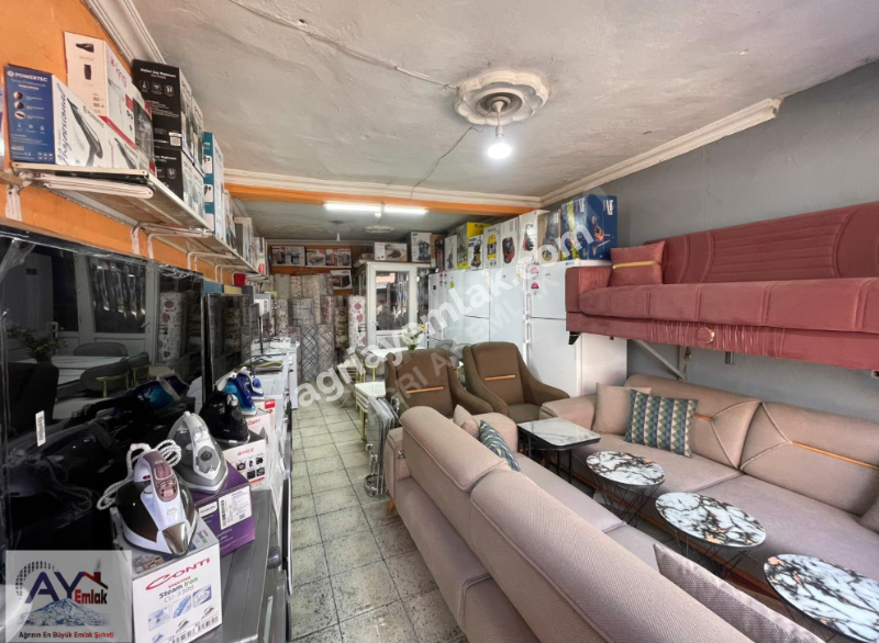 Ağrı'da Satılık Dükkan: 33.21m², İşlek Cadde Üzeri