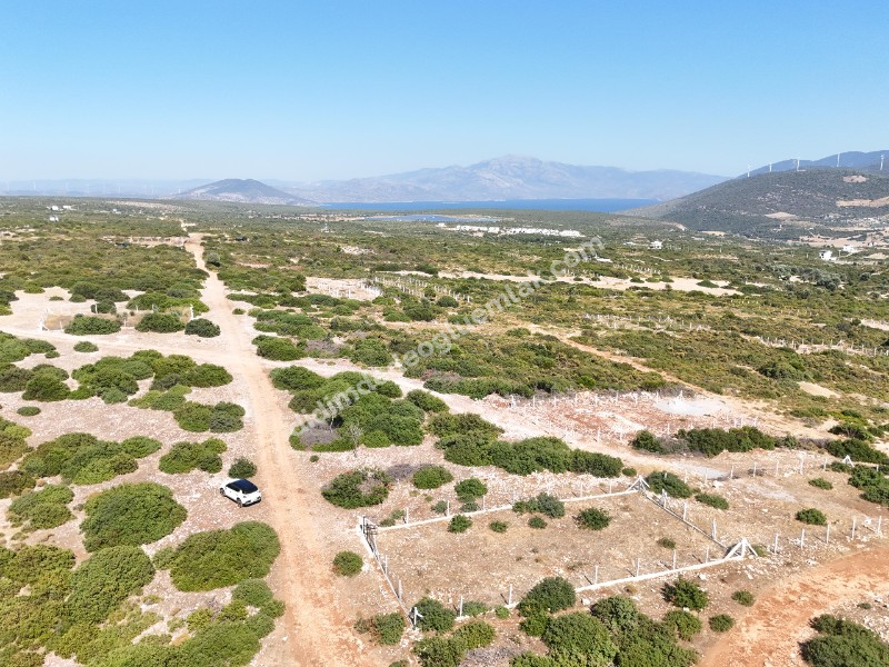 Didim Bozseki Deniz Ve Göle Nazır Eşsiz Manzarlı Satılık Arsa