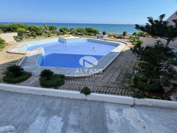 ALYANSTAN FULL EŞYALI DENİZ MANZARALI HAVUZLU 2+1 DAİRE
