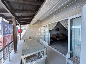 ALYANSTAN FULL EŞYALI DENİZ MANZARALI HAVUZLU 2+1 DAİRE