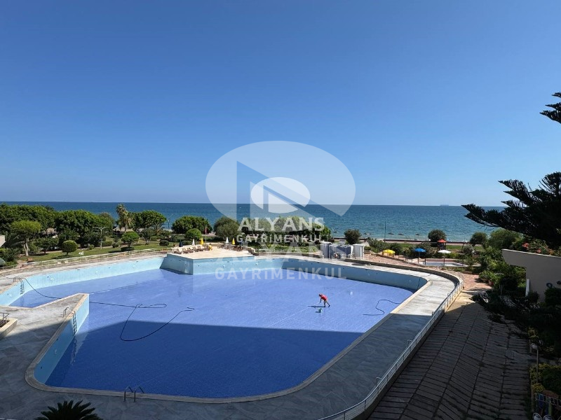 ALYANSTAN FULL EŞYALI DENİZ MANZARALI HAVUZLU 2+1 DAİRE