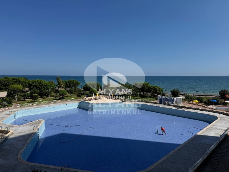 ALYANSTAN FULL EŞYALI DENİZ MANZARALI HAVUZLU 2+1 DAİRE