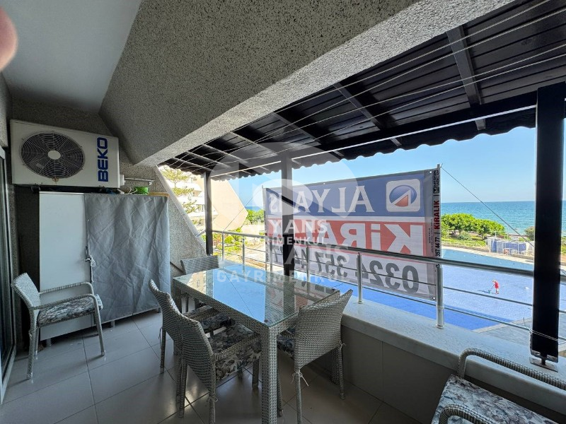 ALYANSTAN FULL EŞYALI DENİZ MANZARALI HAVUZLU 2+1 DAİRE