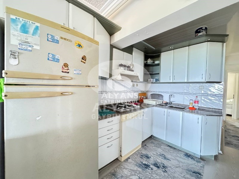 ALYANSTAN FULL EŞYALI DENİZ MANZARALI HAVUZLU 2+1 DAİRE