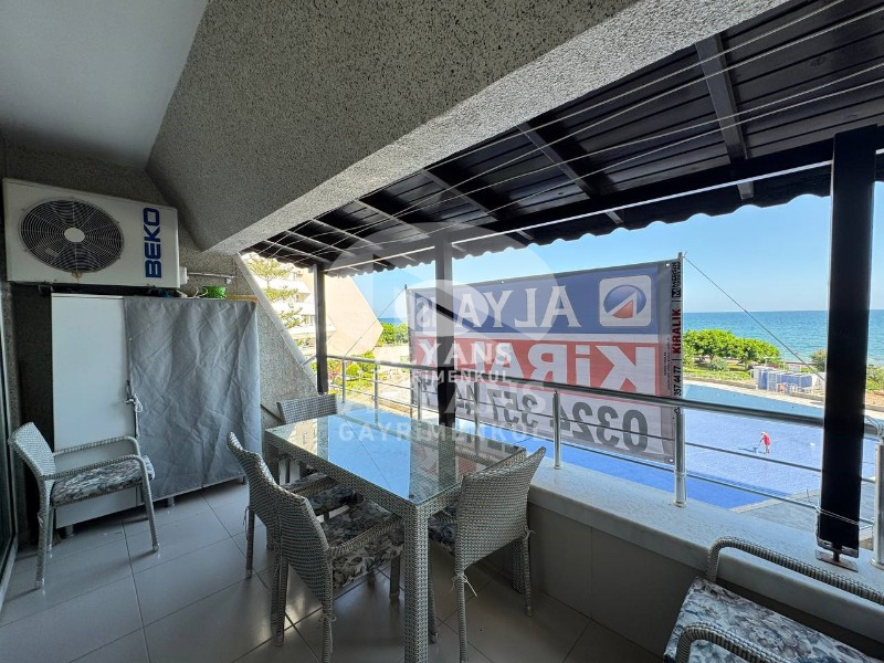 ALYANSTAN FULL EŞYALI DENİZ MANZARALI HAVUZLU 2+1 DAİRE
