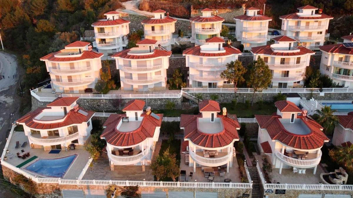 Kargıcak Olive Hill Manzaralı Villa